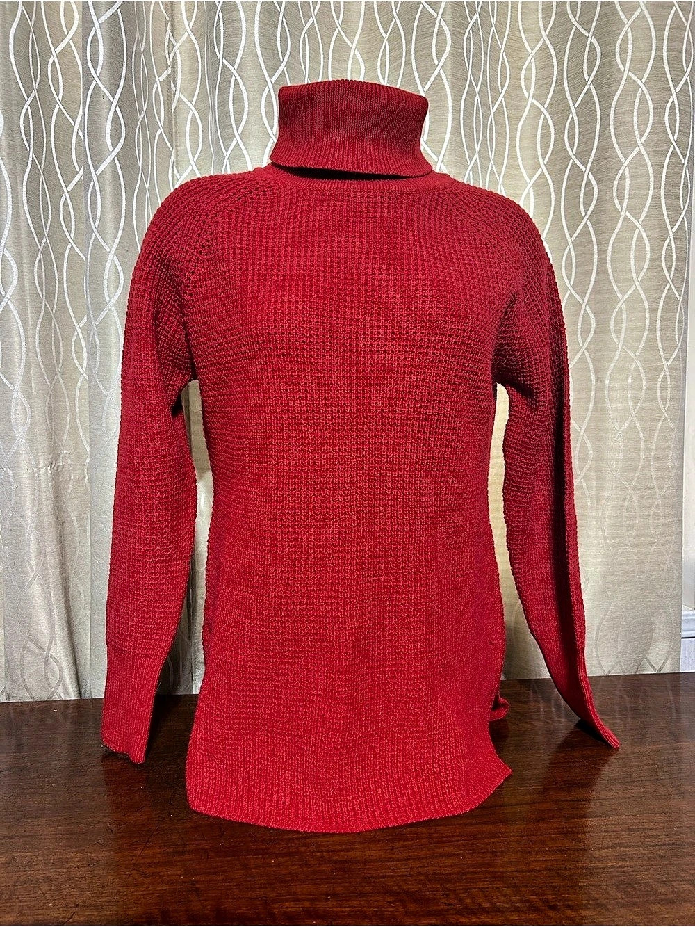 Kismet Red Turtleneck Sweater Like New